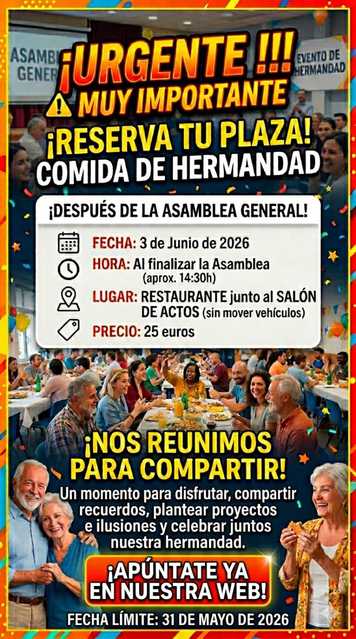 Comida Asamblea 2026